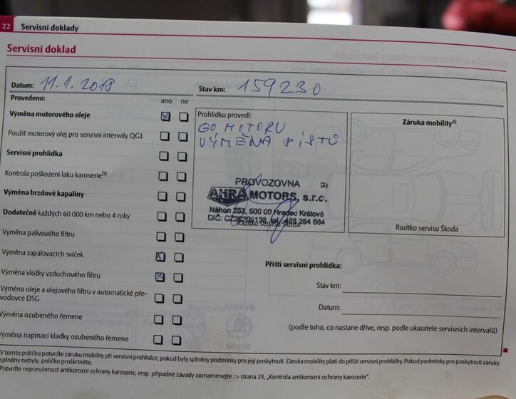 Škoda Superb Kombi 1,8 l 118 kw