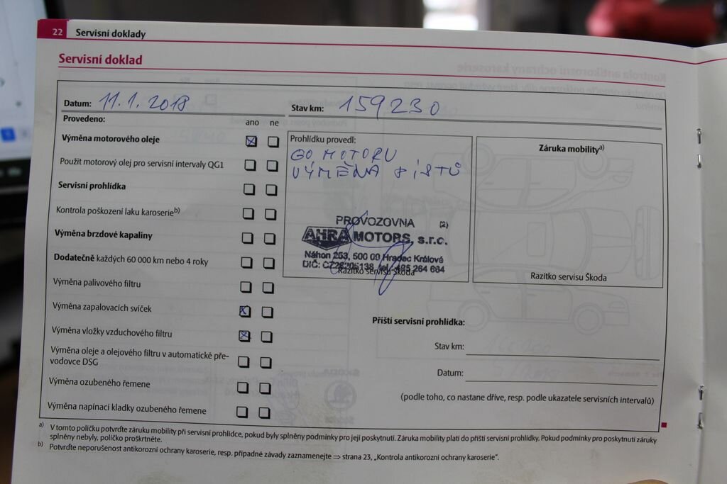 Škoda Superb Kombi 1,8 l 118 kw