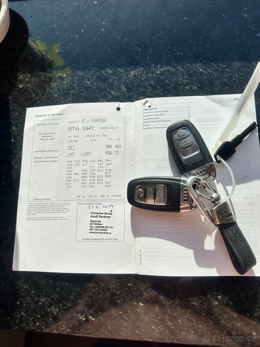 Audi A5 Sedan / Limuzína 0,0 130 kw