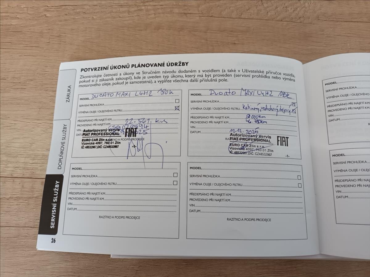 Fiat Ducato Skříň 2,2 l 132 kw