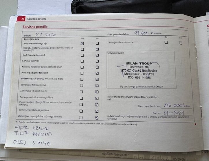 Škoda Yeti SUV / Terénní 1,4 l 90 kw