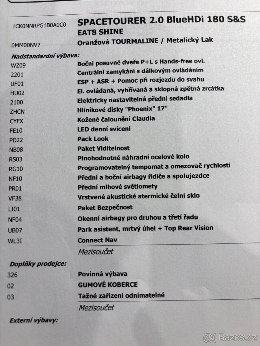 Citroën SpaceTourer VAN / Minibus 2,0 l 130 kw