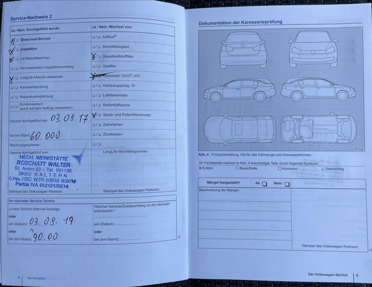 Volkswagen Touran MPV 1,6 l 77 kw