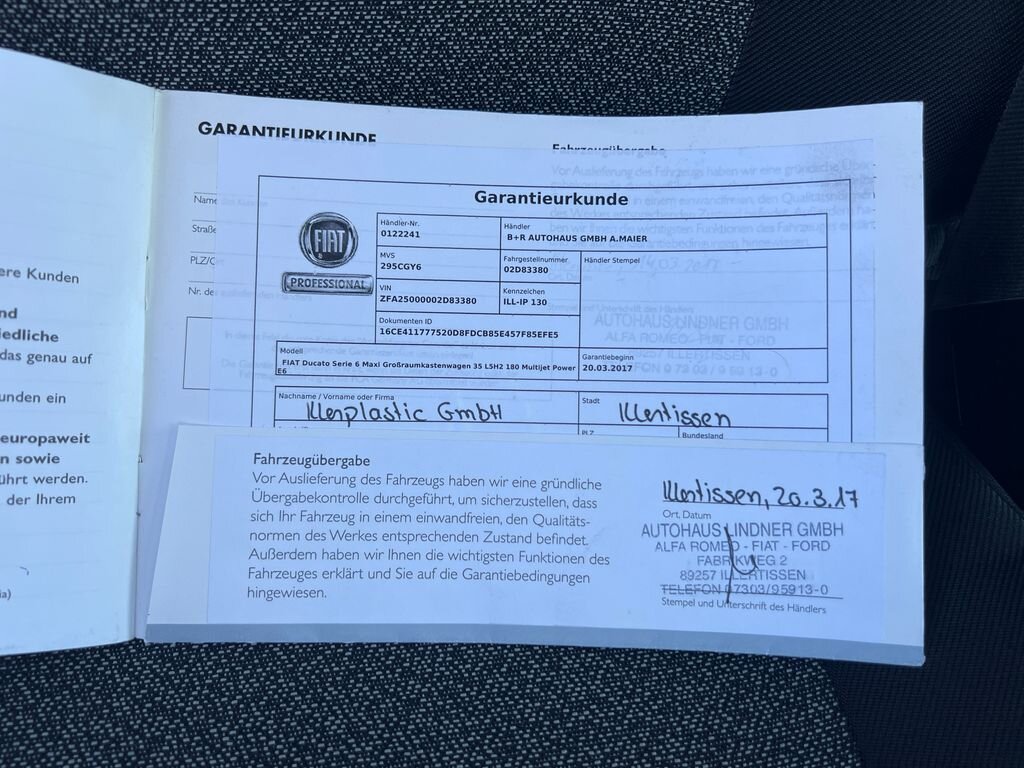 Fiat Ducato Skříň 2,3 l 130 kw