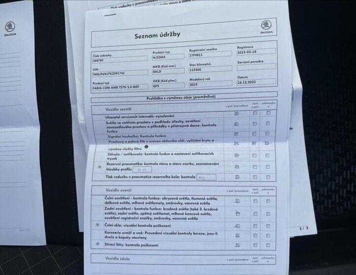 Škoda Fabia Kombi 999,0 70 kw