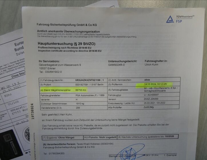 Peugeot 208 Hatchback 0,0 100 kw