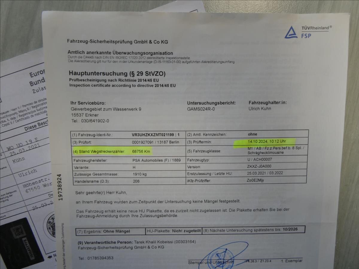 Peugeot 208 Hatchback 0,0 100 kw