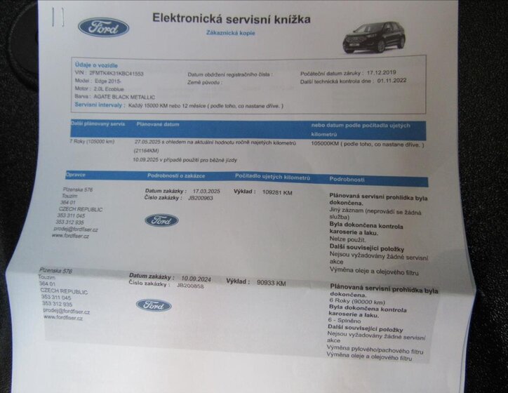 Ford Edge SUV / Terénní 2,0 l 175 kw