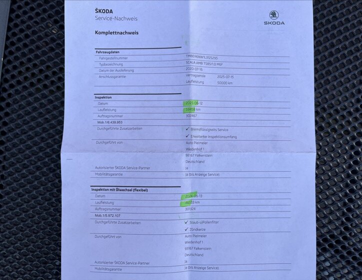 Škoda Scala Hatchback 999,0 85 kw