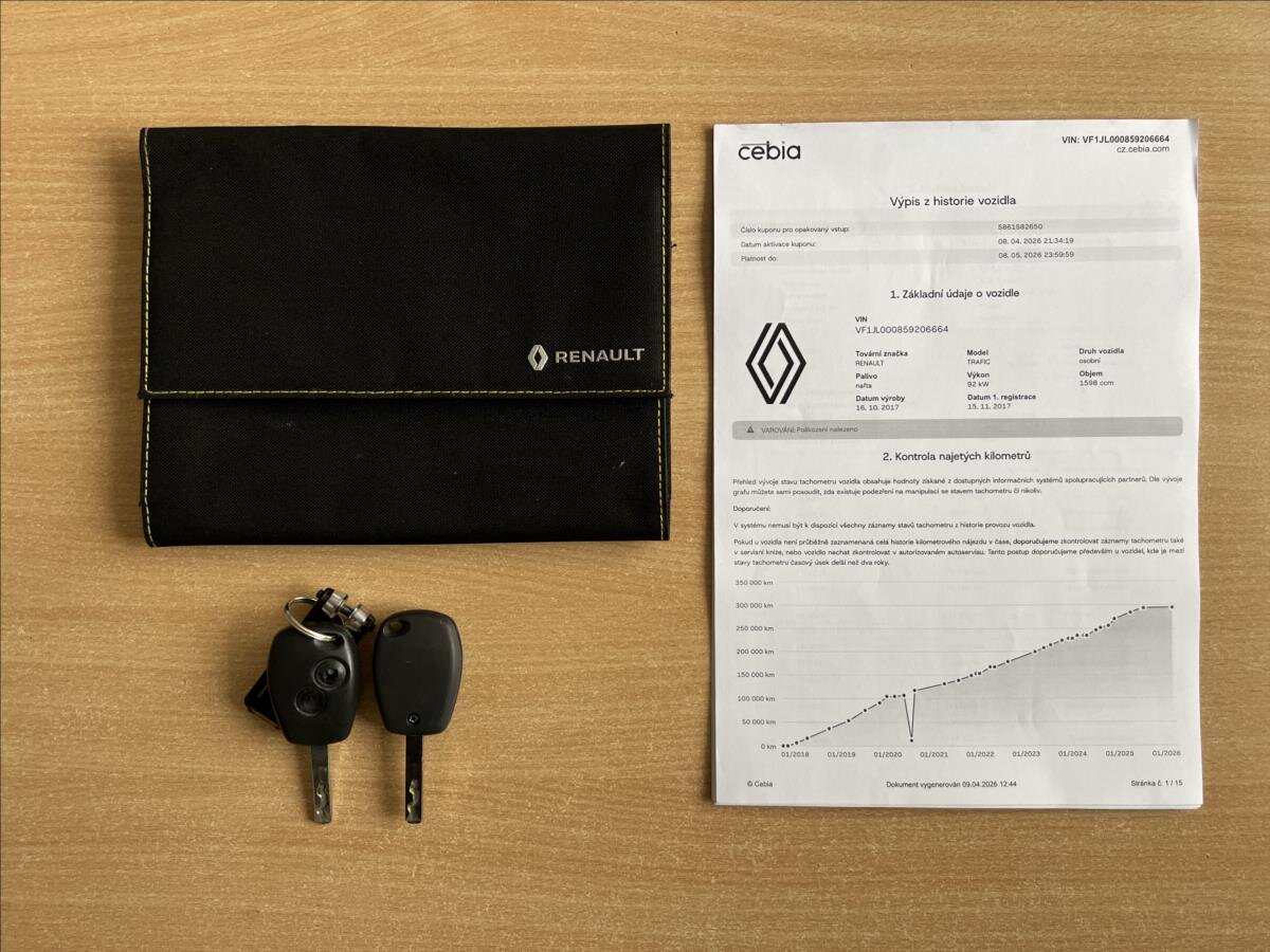 Renault Trafic MPV 1,6 l 92 kw