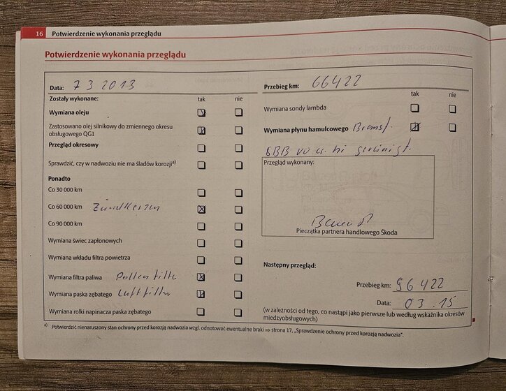 Škoda Octavia Kombi 1,4 l 90 kw