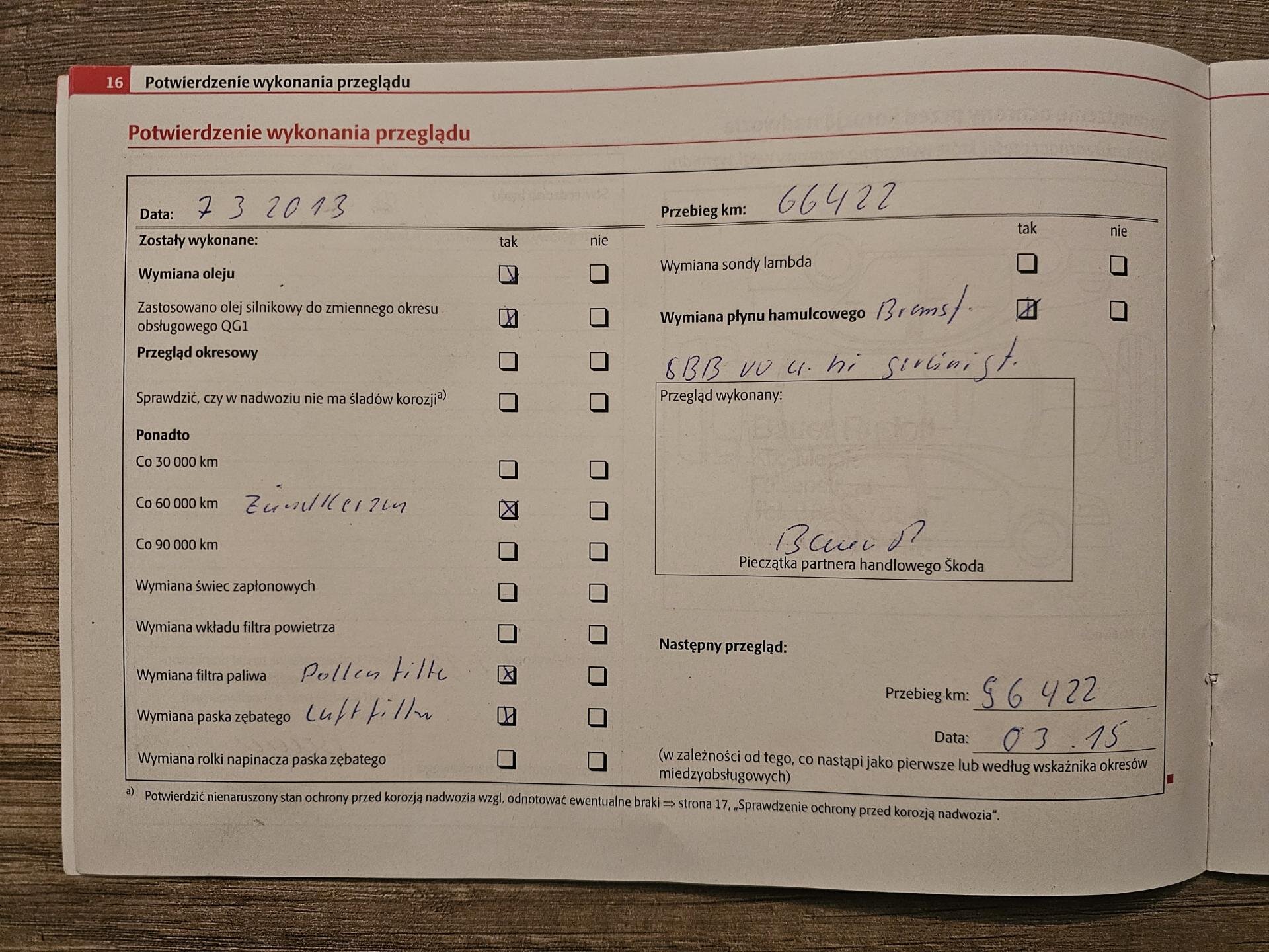 Škoda Octavia Kombi 1,4 l 90 kw