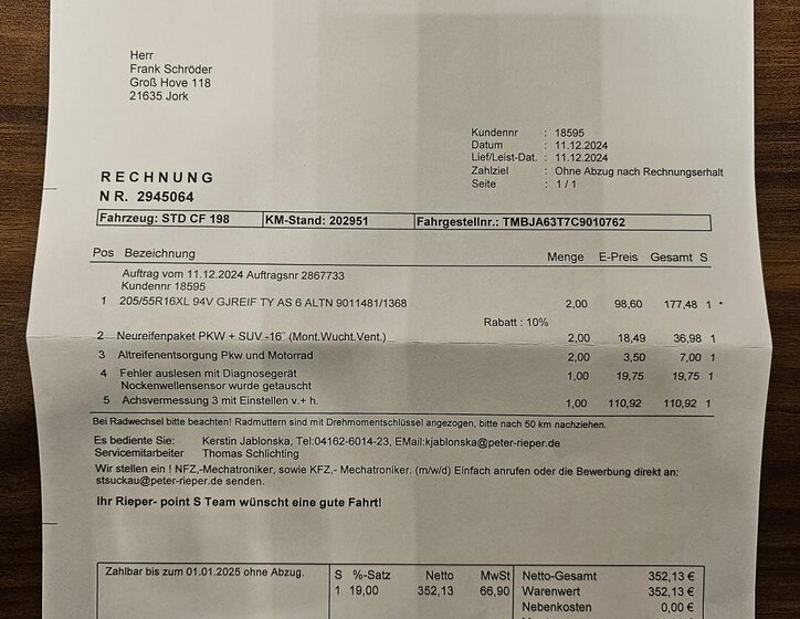 Škoda Superb Kombi 1,4 l 92 kw