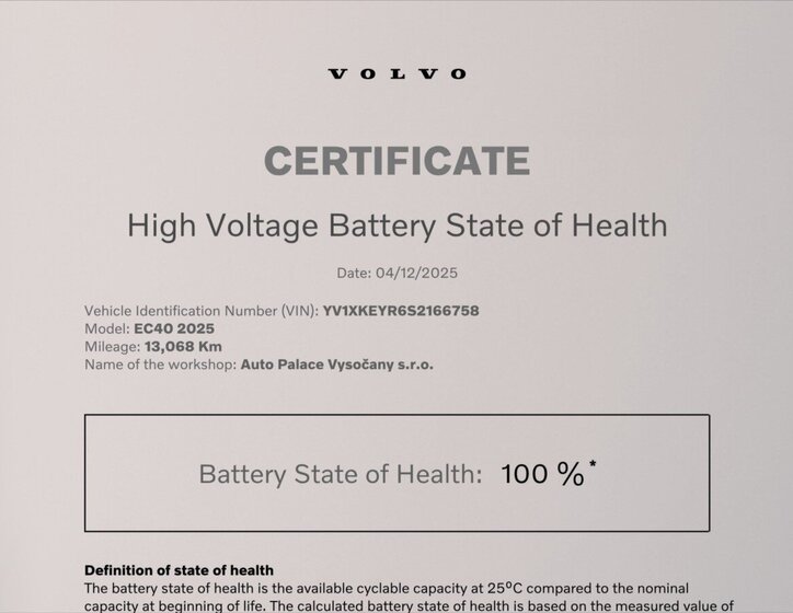 Volvo C40 SUV / Terénní 0,0 325 kw