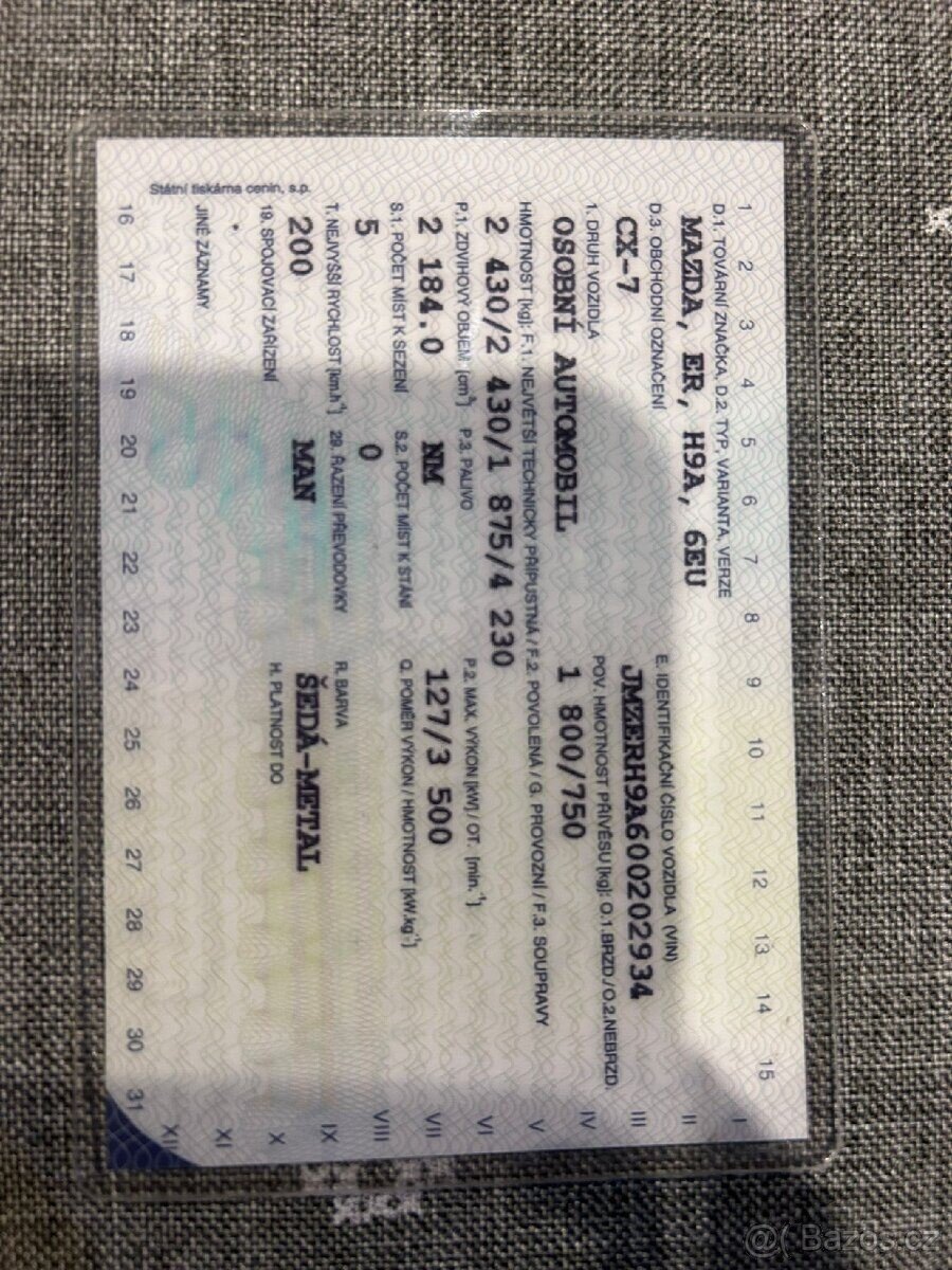 Mazda CX-7 SUV / Terénní 0,0 0