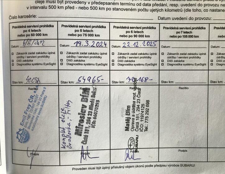 Subaru Forester Kombi 2,0 l 110 kw