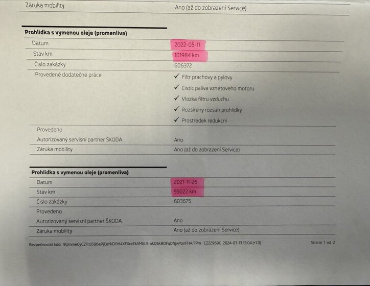 Škoda Karoq SUV / Terénní 1,6 l 85 kw