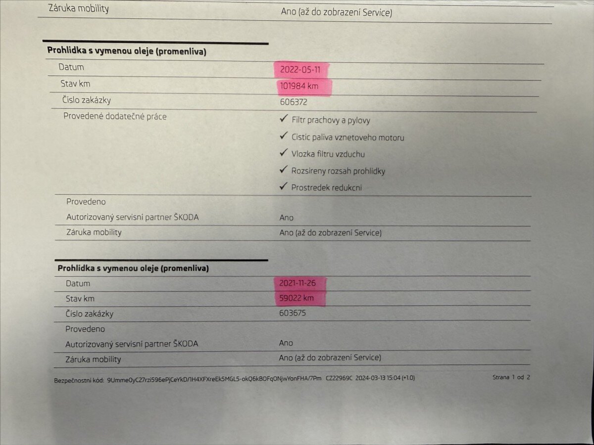 Škoda Karoq SUV / Terénní 1,6 l 85 kw