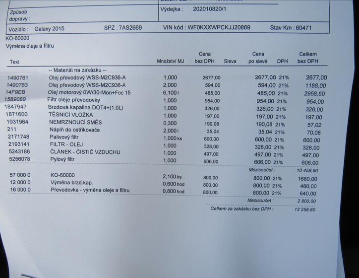Ford Galaxy Kombi 2,0 l 110 kw