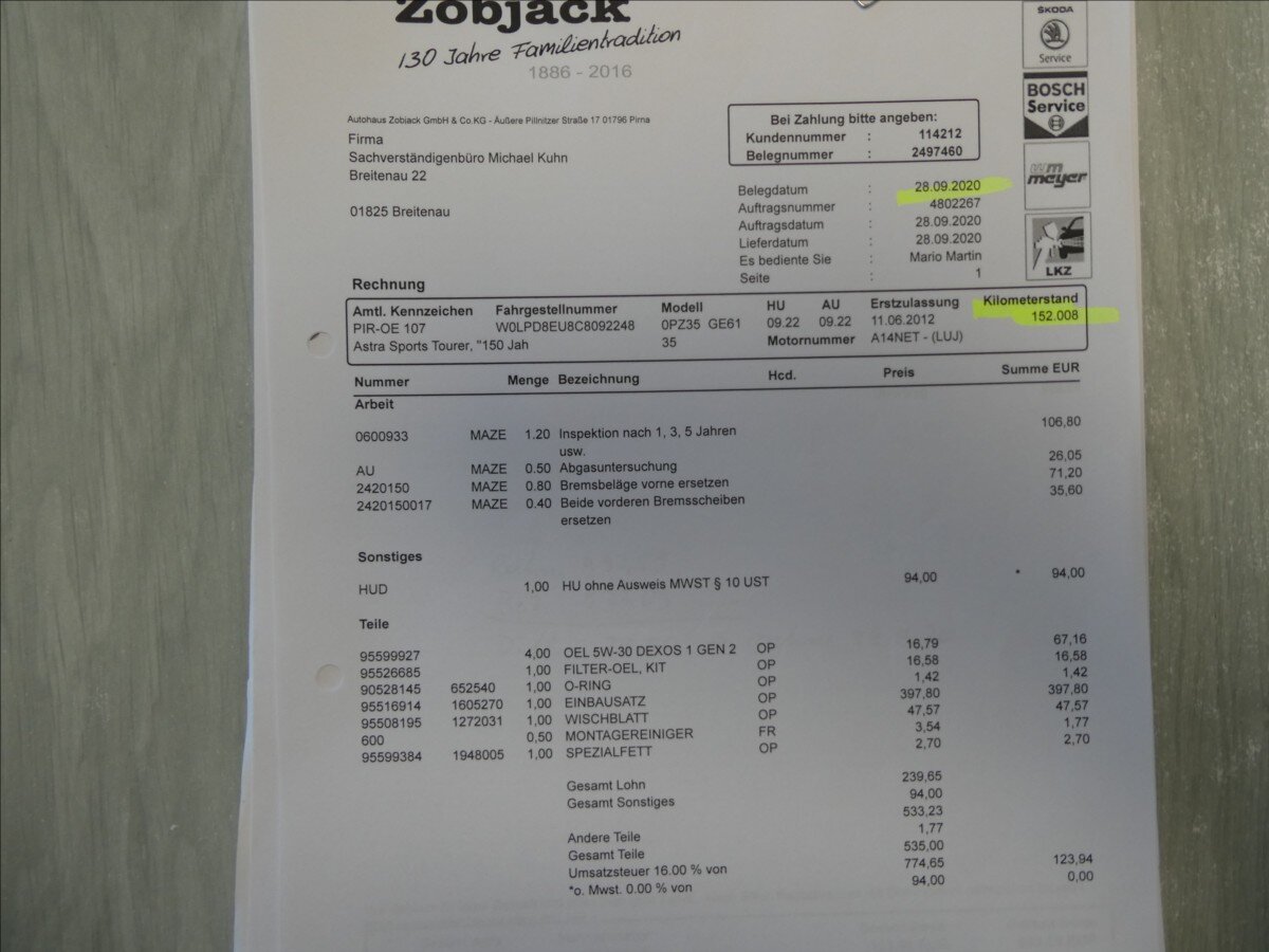 Opel Astra Kombi 1,4 l 88 kw