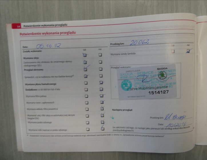 Škoda Octavia Kombi 1,8 l 118 kw