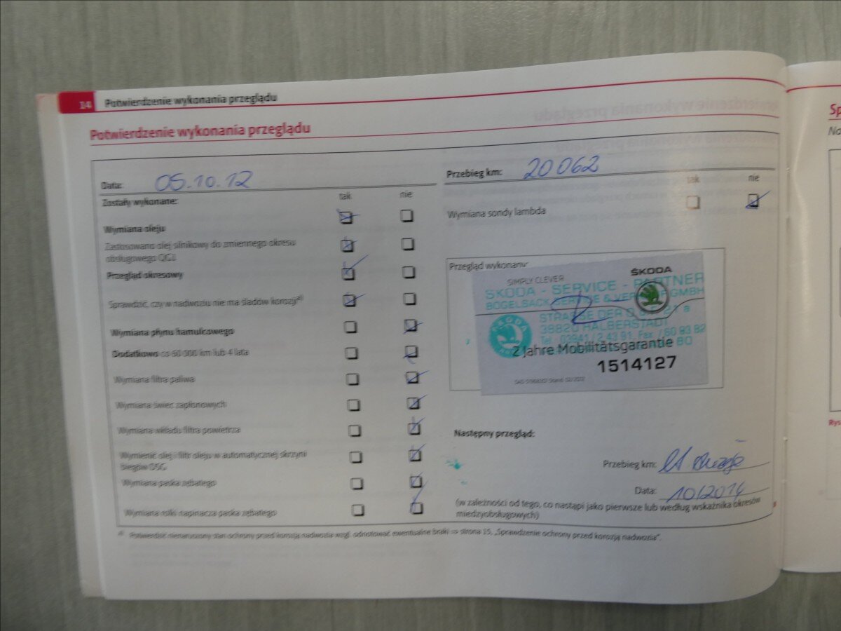 Škoda Octavia Kombi 1,8 l 118 kw