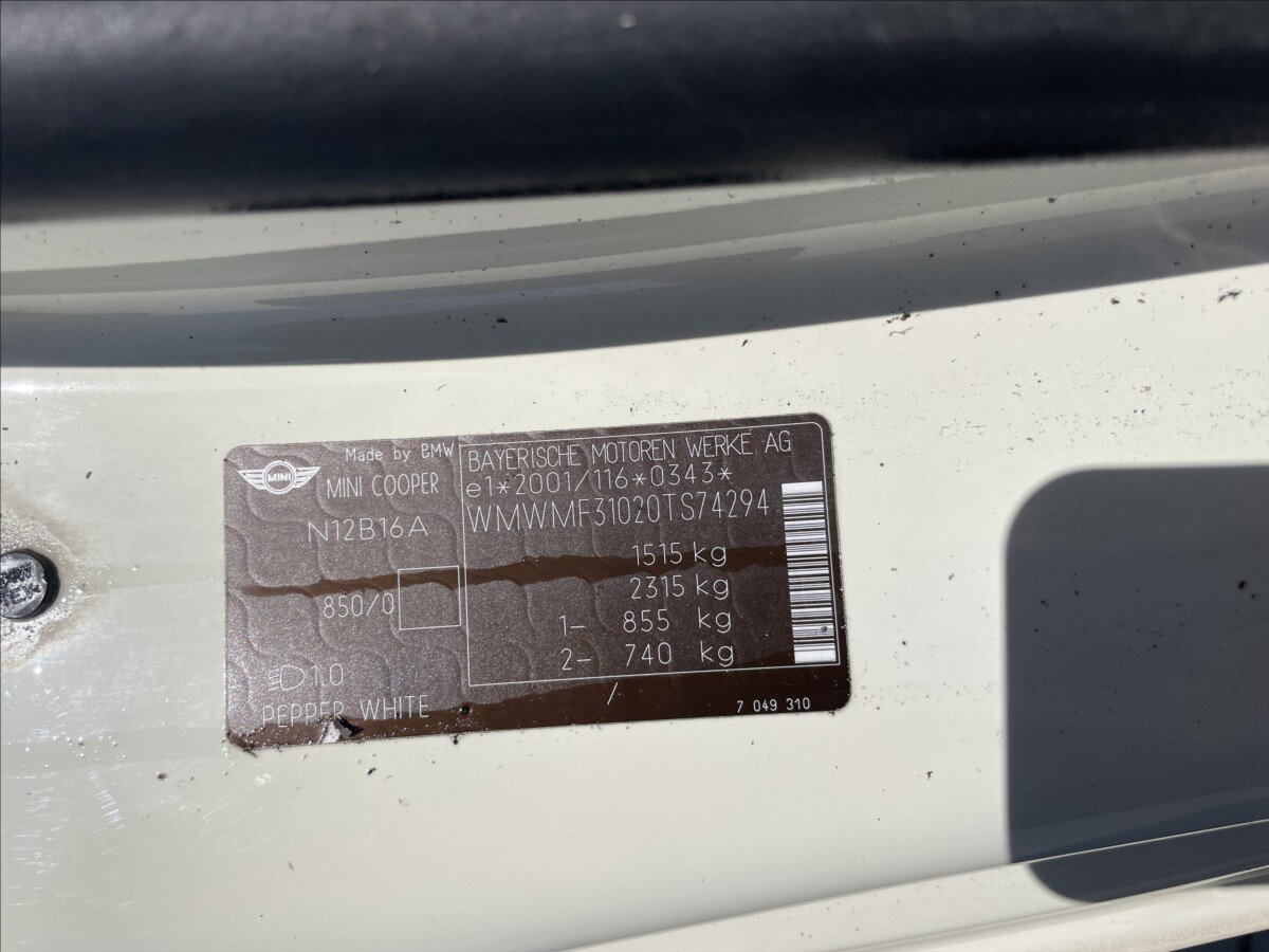 Mini Cooper Hatchback 1,6 l 88 kw