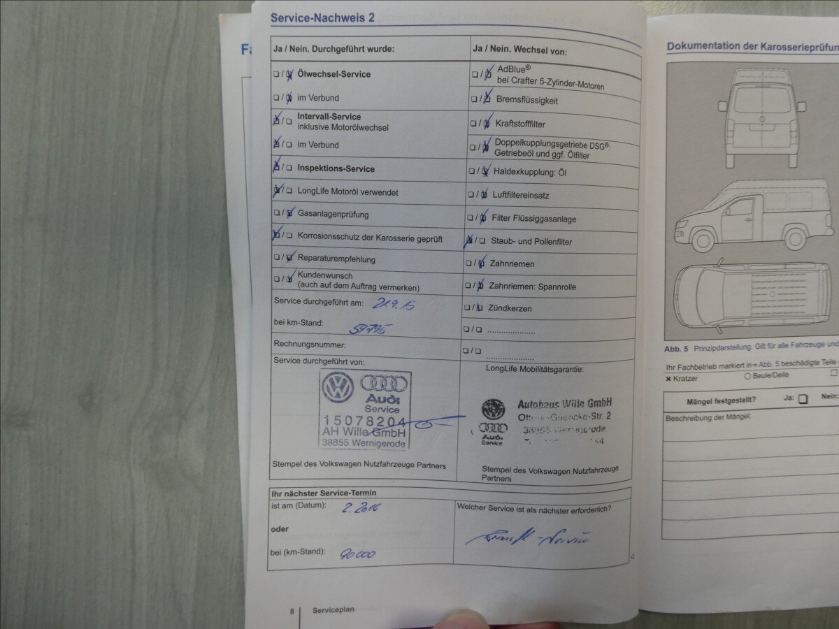 Volkswagen Caddy Kombi 1,6 l 75 kw