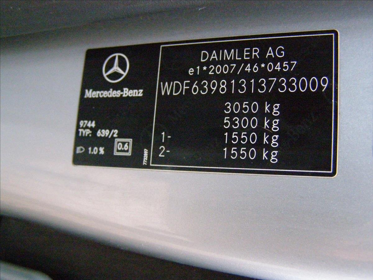 Mercedes-Benz Viano Ostatní 3,0 l 165 kw
