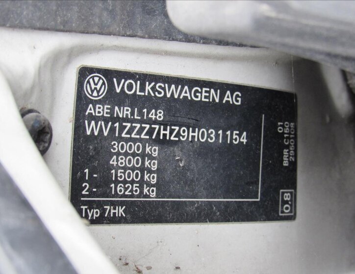 Volkswagen Transporter Skříň 1,9 l 62 kw