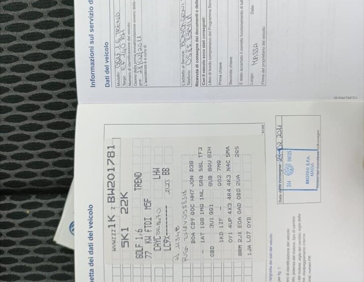 Volkswagen Golf Hatchback 1,6 l 77 kw