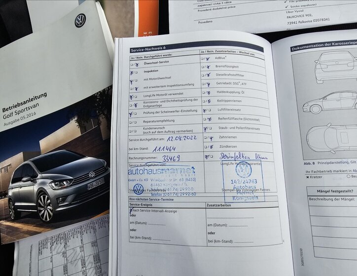 Volkswagen Golf Sportsvan Kombi 1,4 l 110 kw