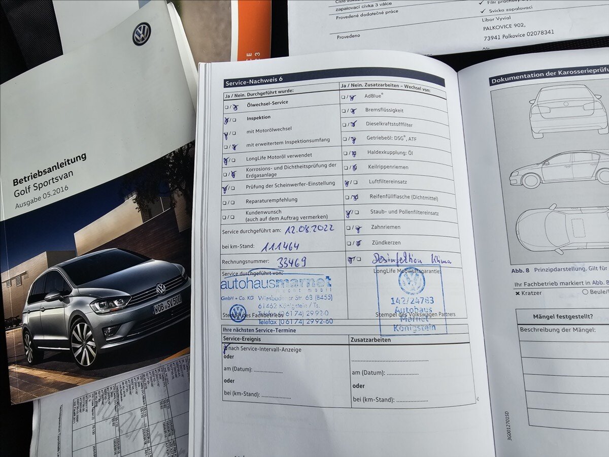 Volkswagen Golf Sportsvan Kombi 1,4 l 110 kw