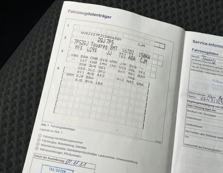 Volkswagen Touareg SUV 3,0 l 150 kw