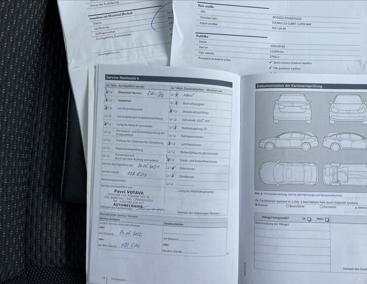 Volkswagen Touran MPV 2,0 l 110 kw