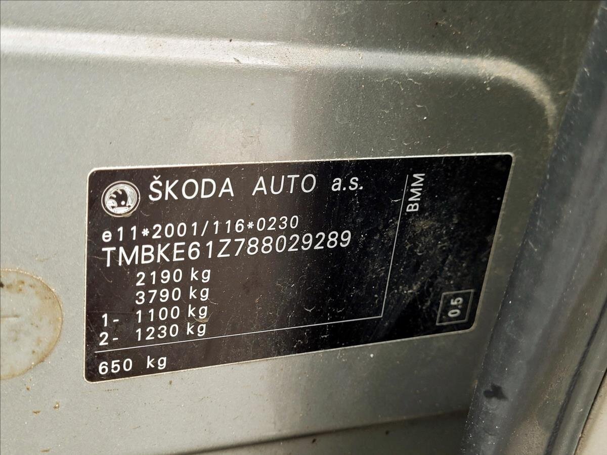 Škoda Octavia Kombi 2,0 l 103 kw