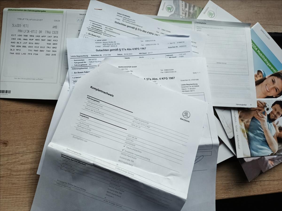 Škoda Yeti Kombi 1,2 l 77 kw