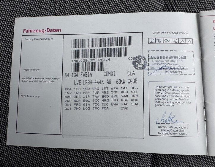 Škoda Fabia 42