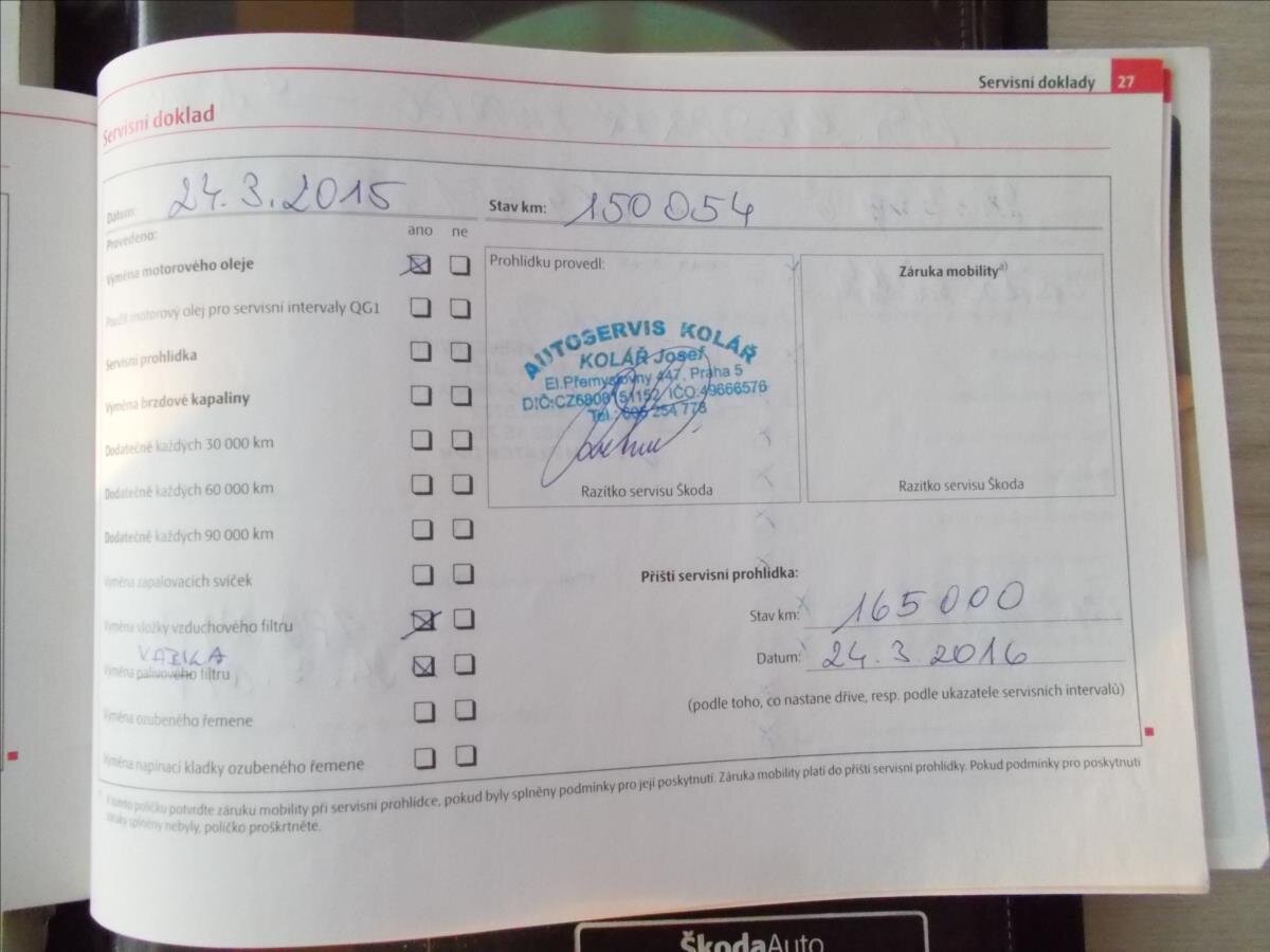 Škoda Fabia Hatchback 1,2 l 51 kw