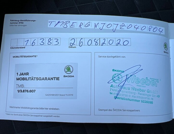 Škoda Fabia Hatchback 999,0 81 kw