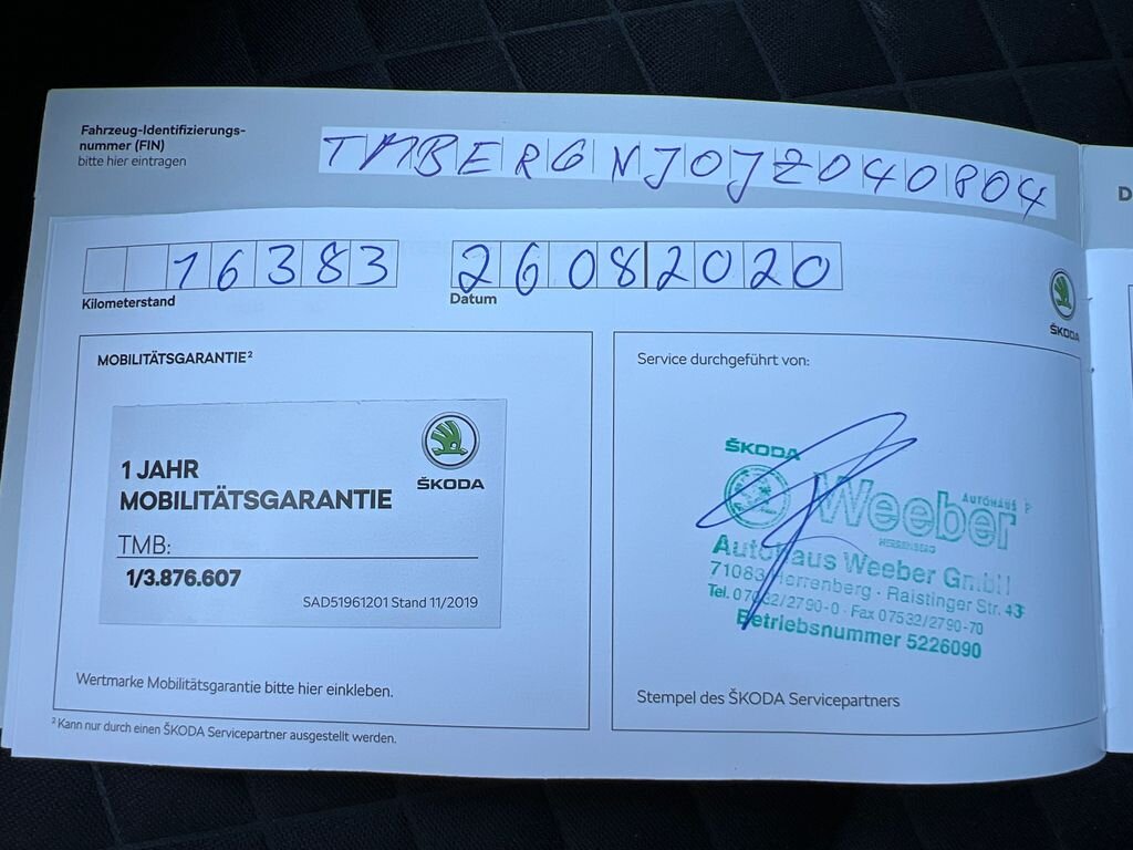 Škoda Fabia Hatchback 999,0 81 kw