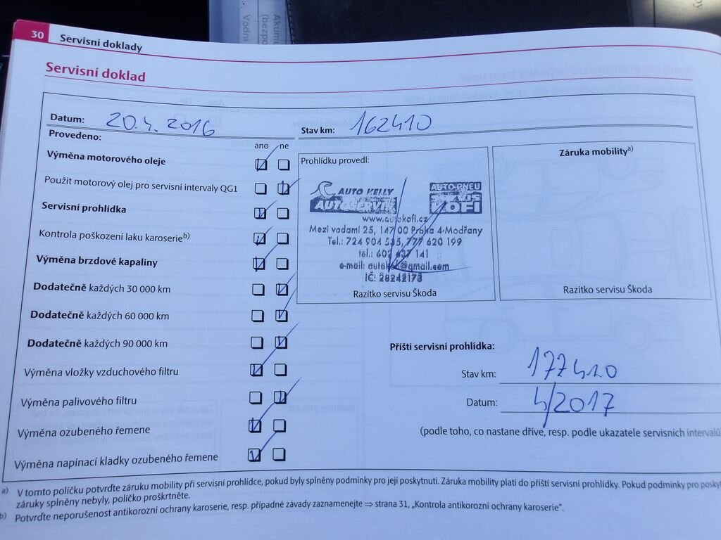 Škoda Octavia Kombi 0,0 103 kw