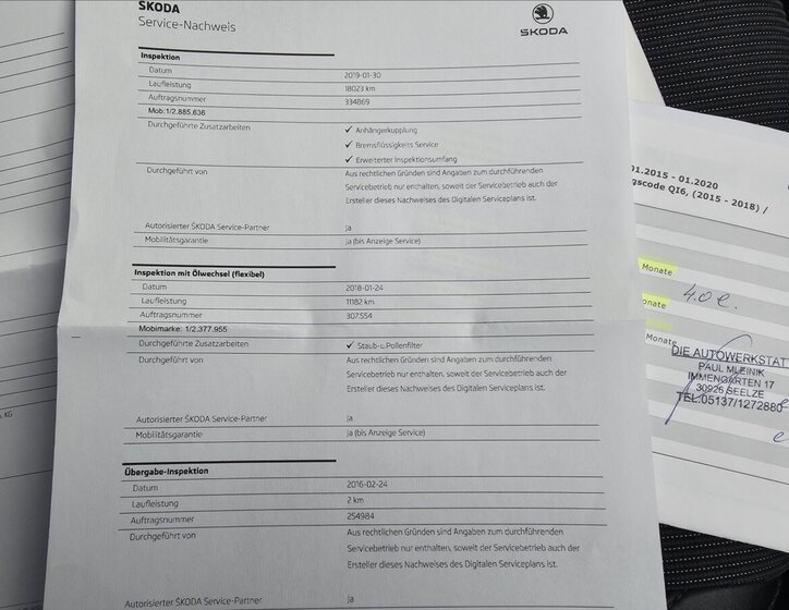 Škoda Octavia Kombi 1,4 l 110 kw