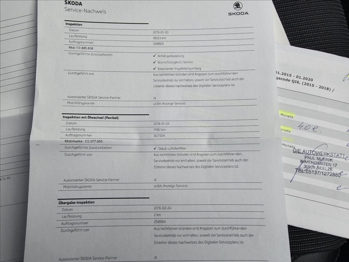 Škoda Octavia Kombi 1,4 l 110 kw