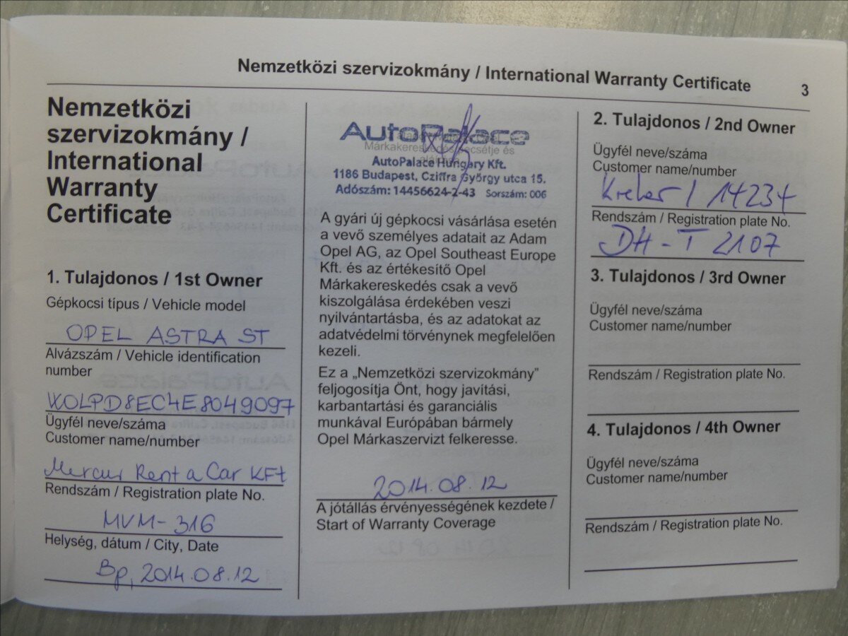 Opel Astra Kombi 1,4 l 103 kw