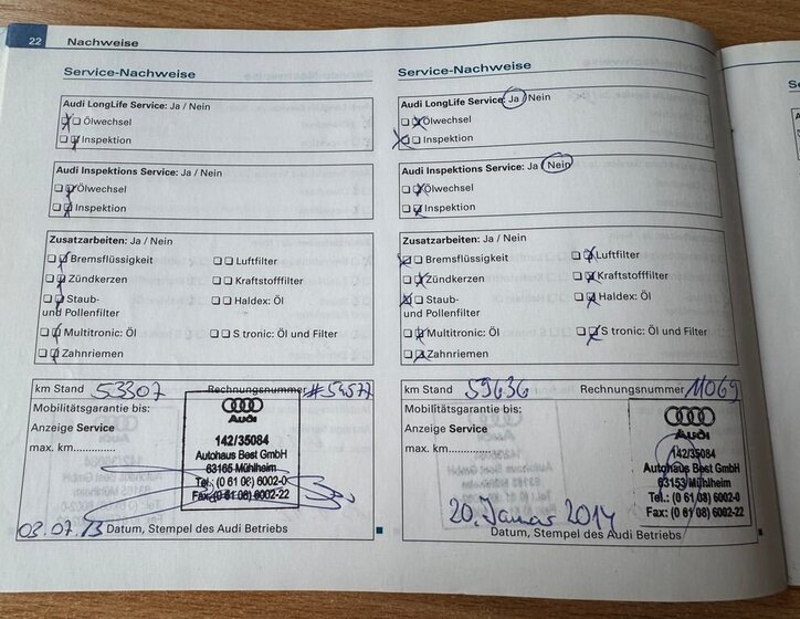 Audi A4 Sedan / Limuzína 1,8 l 88 kw