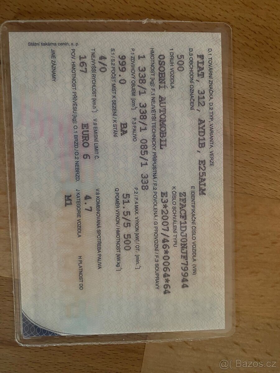 Fiat 500 Hatchback 0,0 0