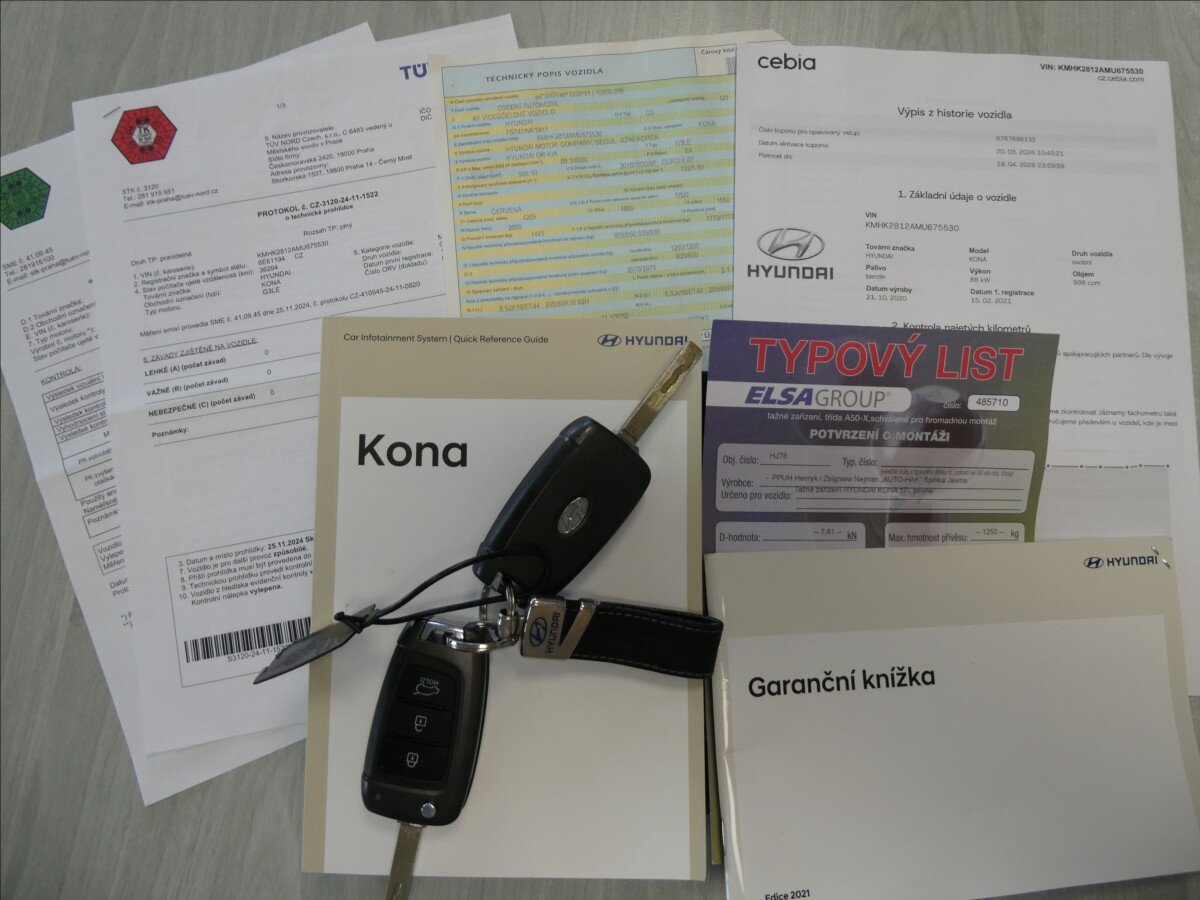 Hyundai Kona SUV / Terénní 998,0 88 kw