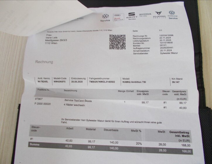 Škoda Kamiq SUV 999,0 85 kw