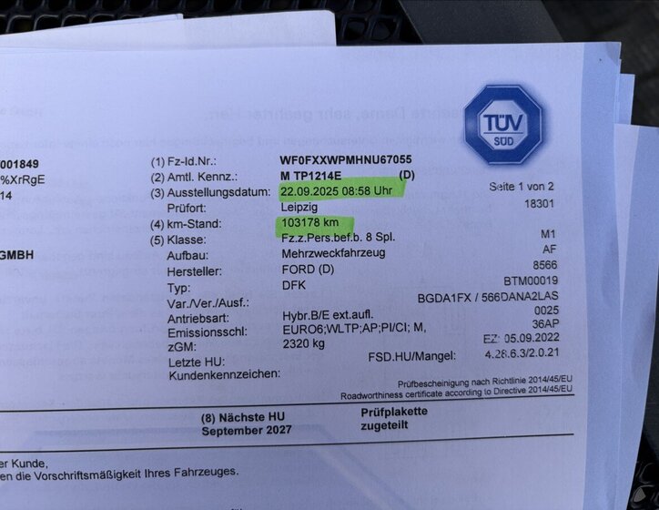 Ford Kuga SUV / Terénní 2,5 l 165 kw